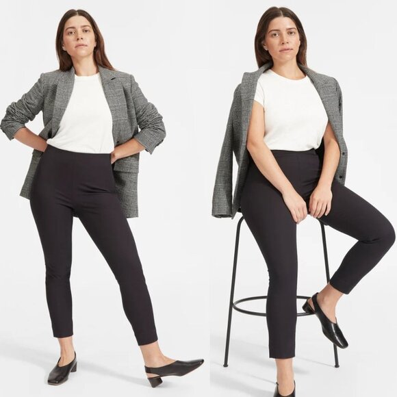 [NWT] Everlane - The Work Pant Side-Zip Ponte (Regular) | Slate Gray | Size 14 - Picture 2 of 16